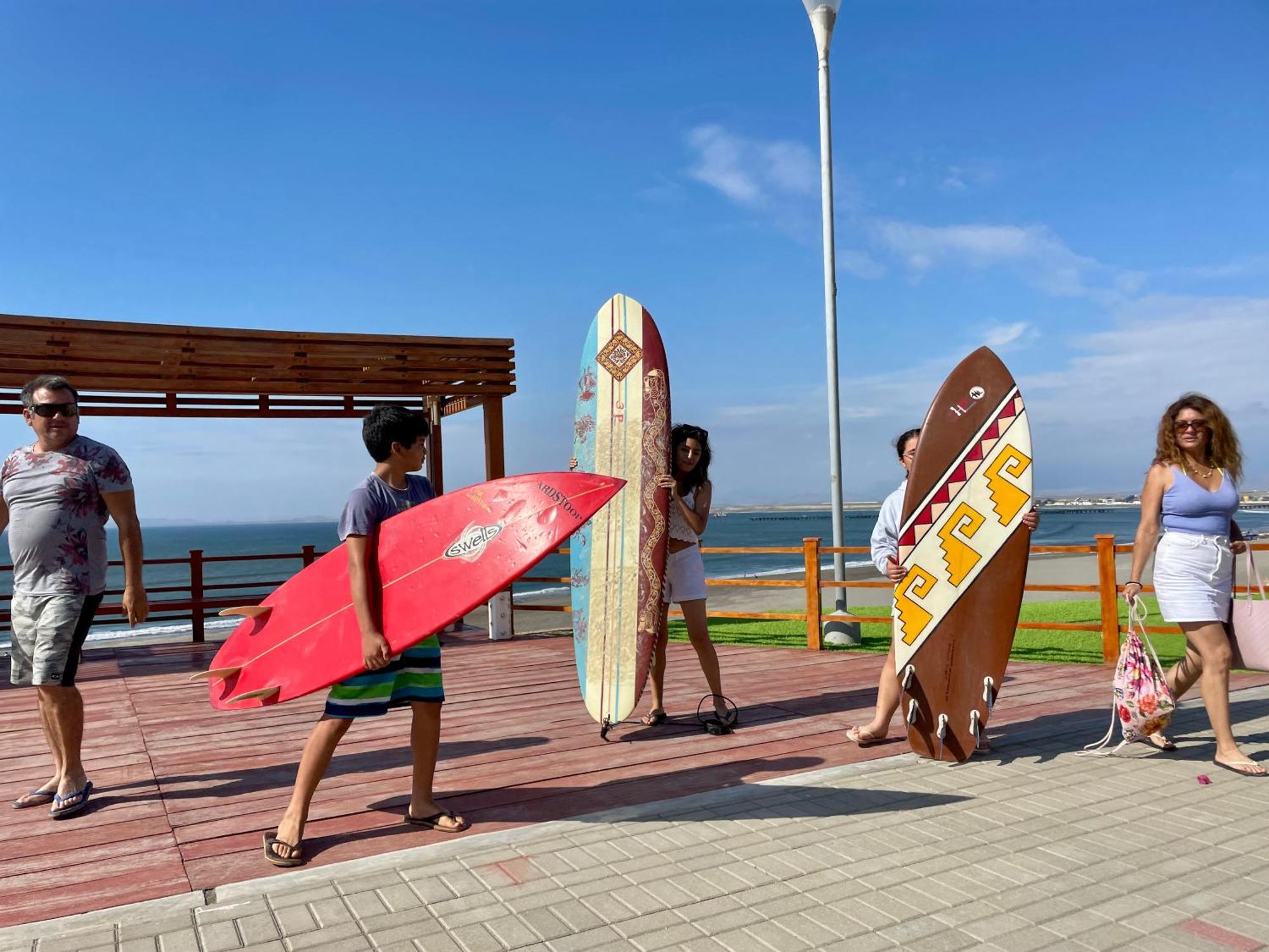 Family Surf Chicama Hotel Puerto Chicama Buitenkant foto